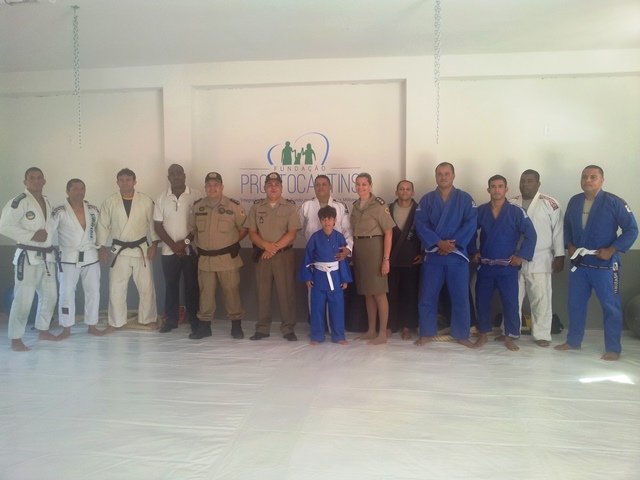 Fundação Pró-Tocantins e PM inauguram espaço de artes marciais no 1º BPM