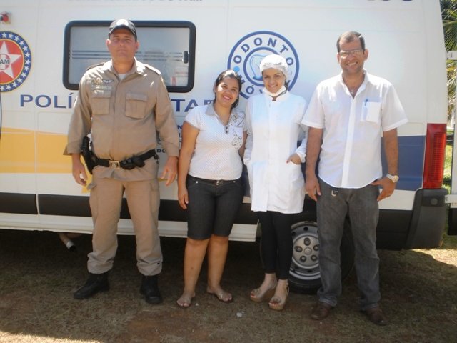 Atendimento do Odontomóvel em Carmolândia
