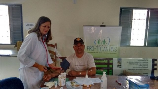 Projeto Qualidade de Vida da Fundação Pró-Tocantins subsidia ações em saúde no 1º BPM