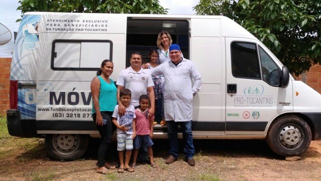 Odontomóvel da Fundação Pró-Tocantins recomeça ciclo de atendimento na região norte
