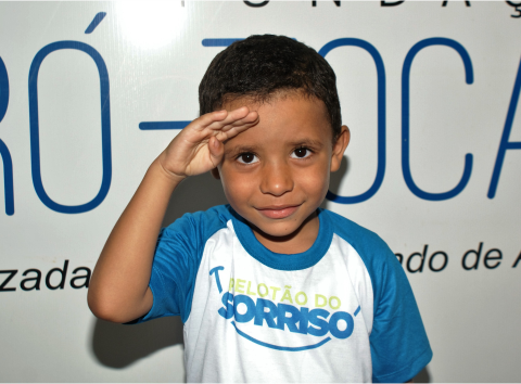 Projeto Pelotão do Sorriso seleciona crianças para a sua segunda edição