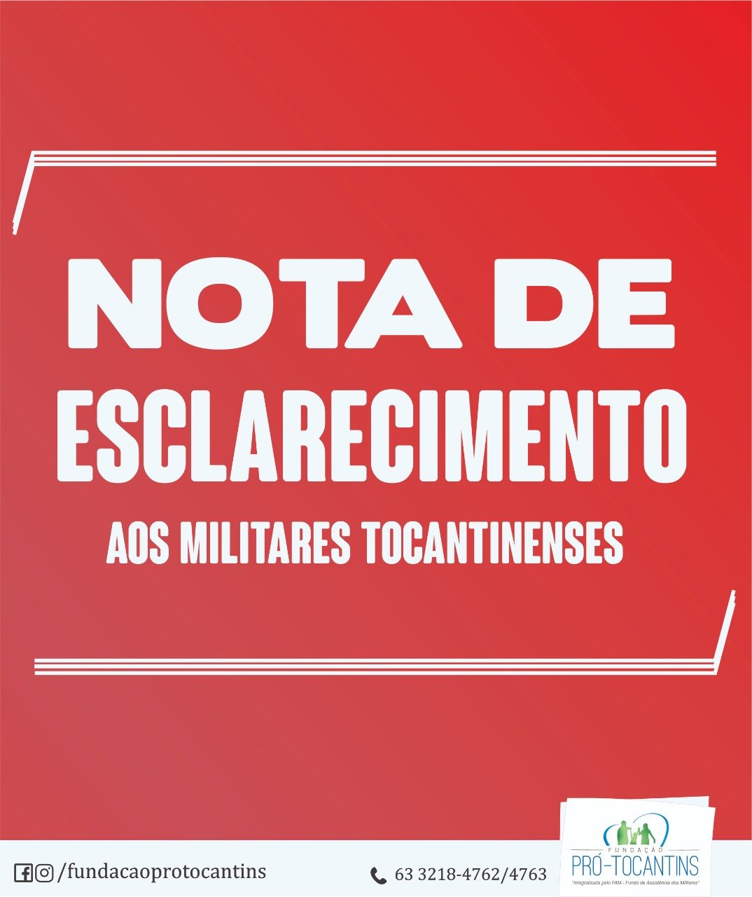 Nota de Esclarecimento