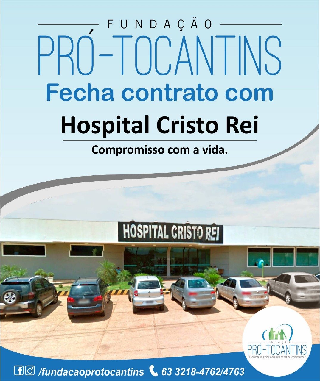 Fundação Pró-Tocantins Fecha Contrato com Hospital e Maternidade Cristo Rei