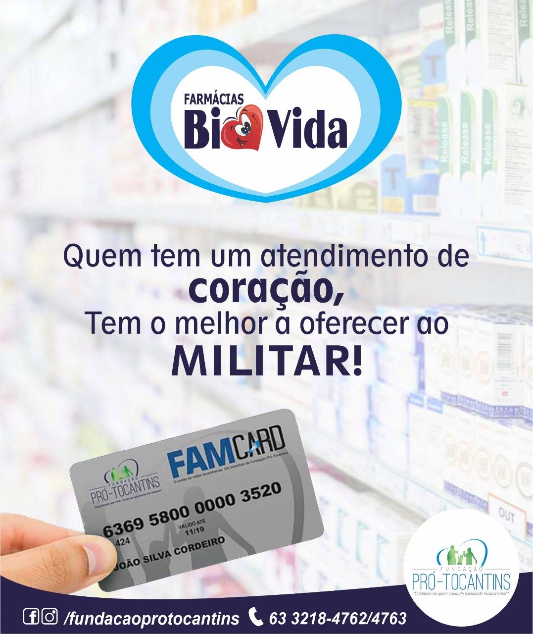 Credenciado FAMCARD: Farmácia Biovida