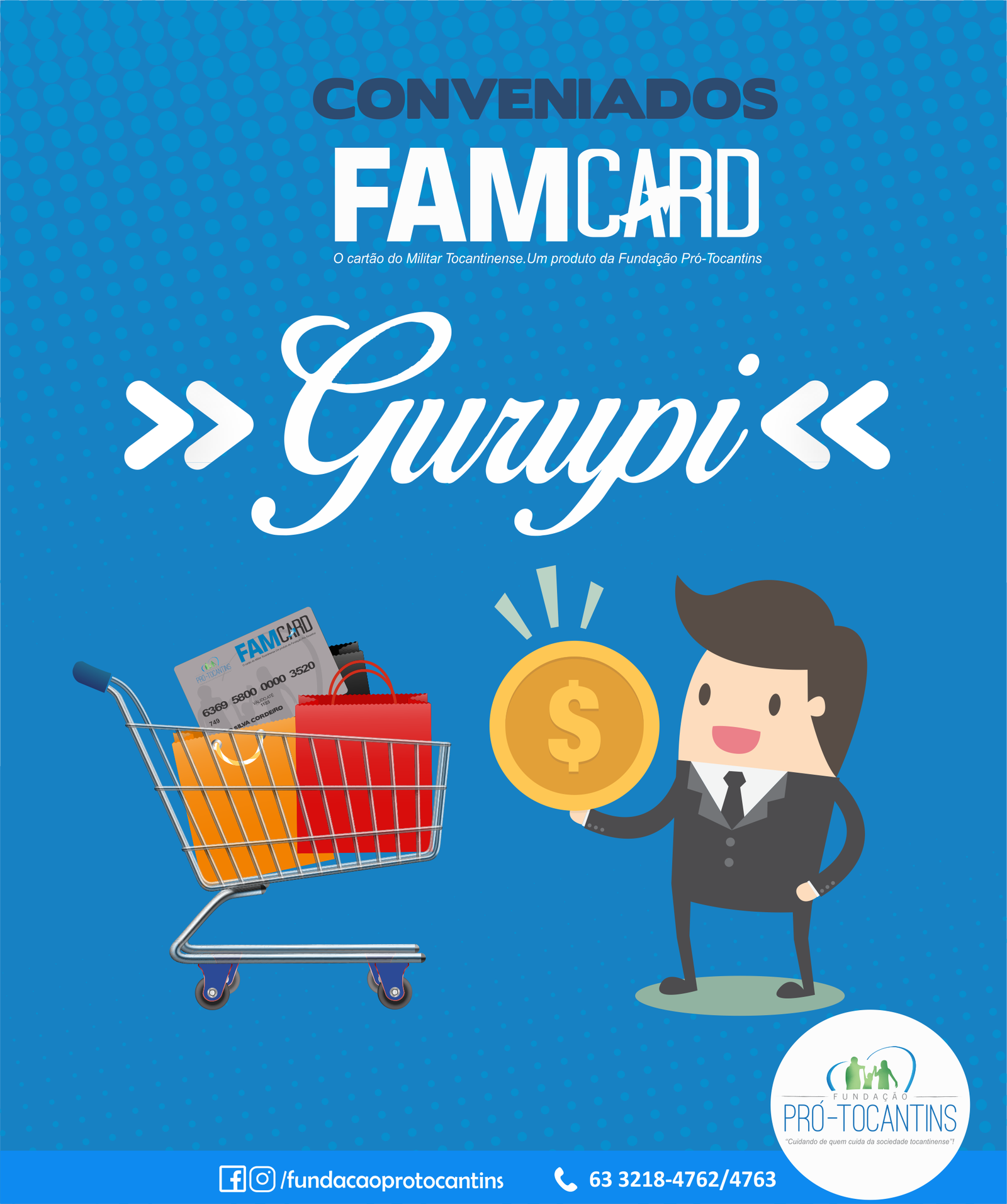 FAMCARD: 40 Credenciados em Gurupi