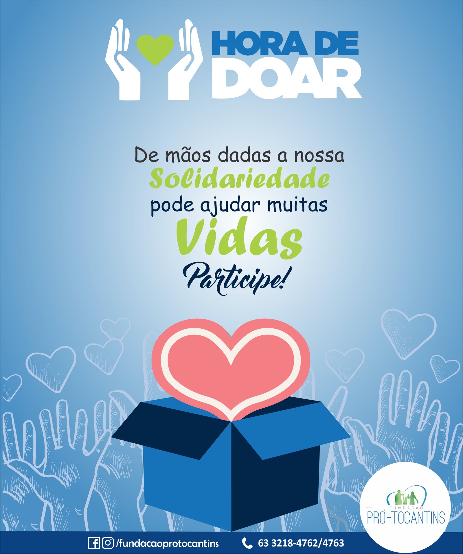 Vem aí a 5º Edição do Projeto Hora de Doar