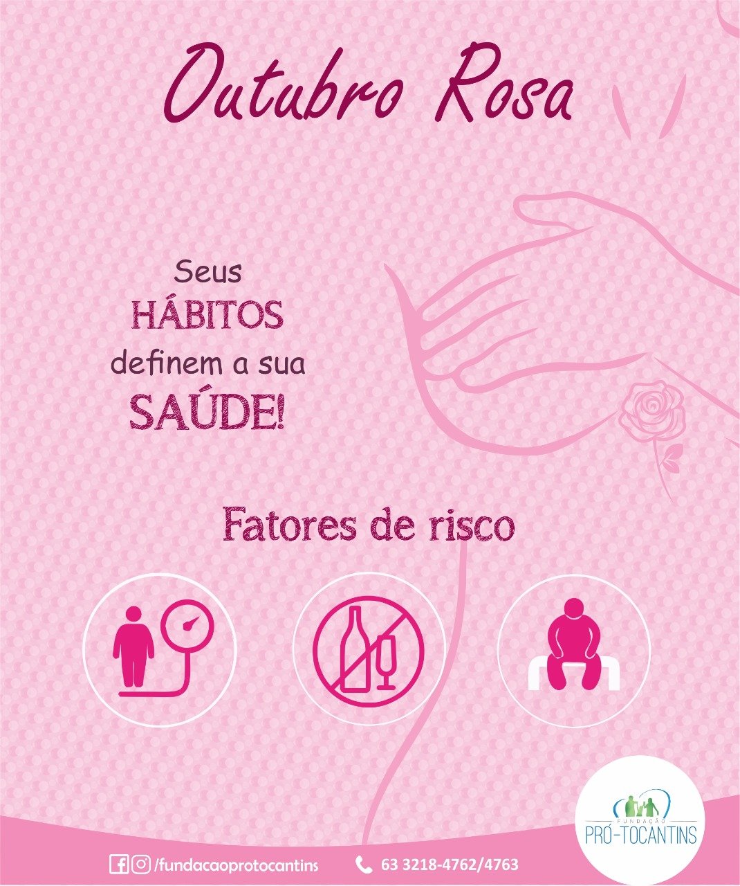 Outubro Rosa: Seus Hábitos Definem sua Saúde