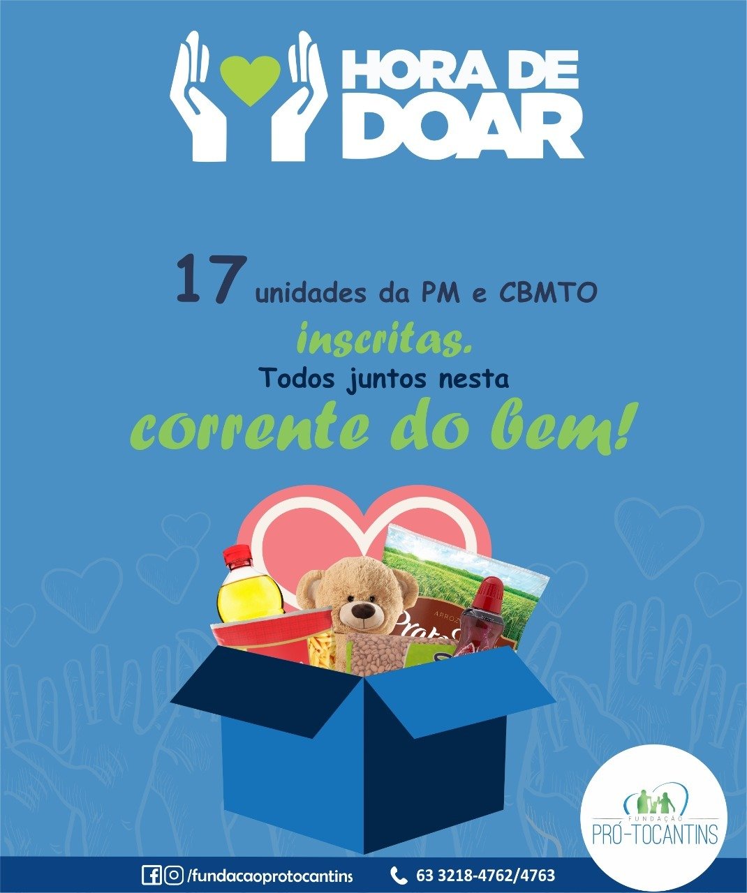 Projeto Hora de Doar: Porque Fazer o Bem Faz Parte da Nossa Essência