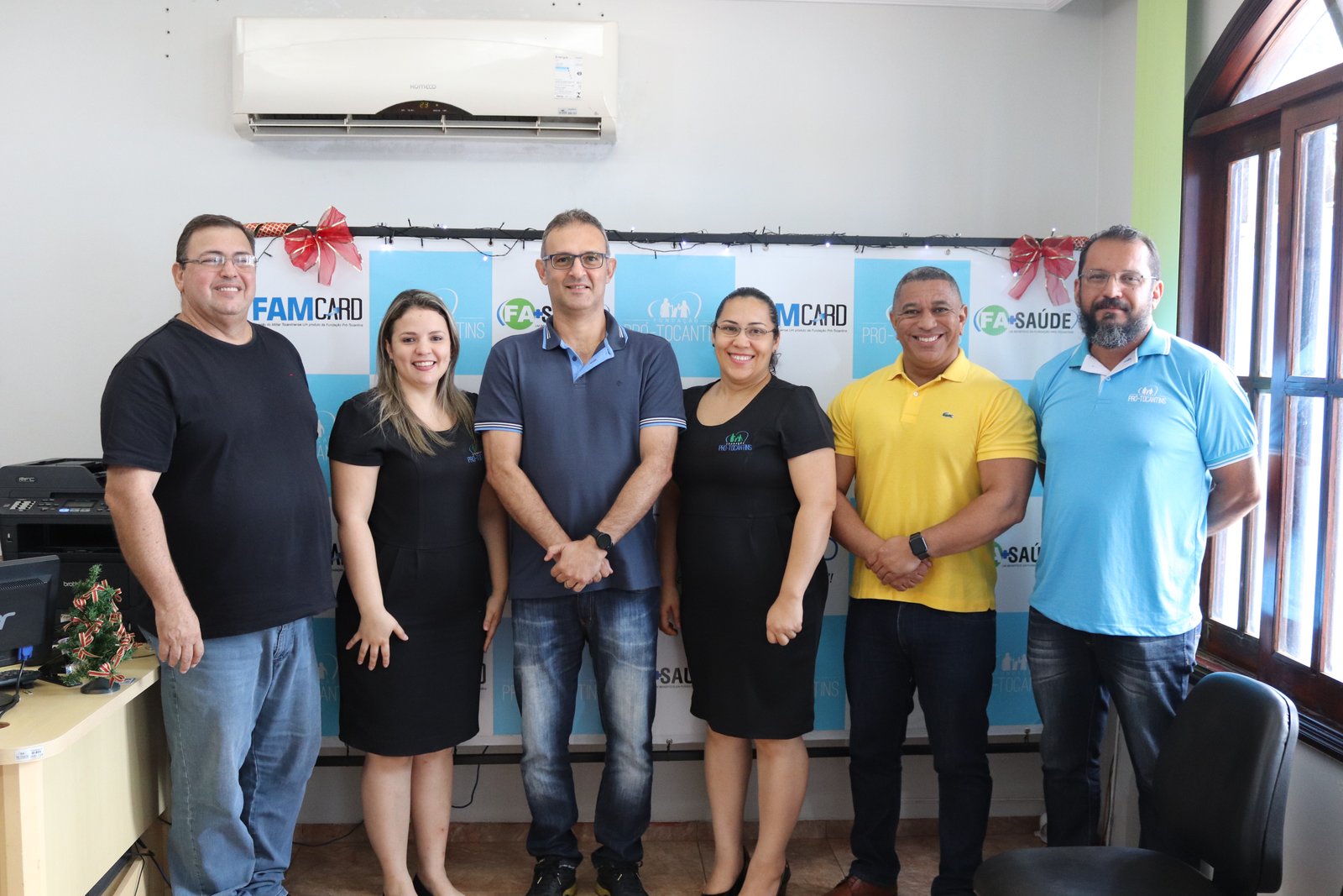 Fundação Pró-Tocantins recebe visita institucional do FUNSAU e Centro Social da PMPA