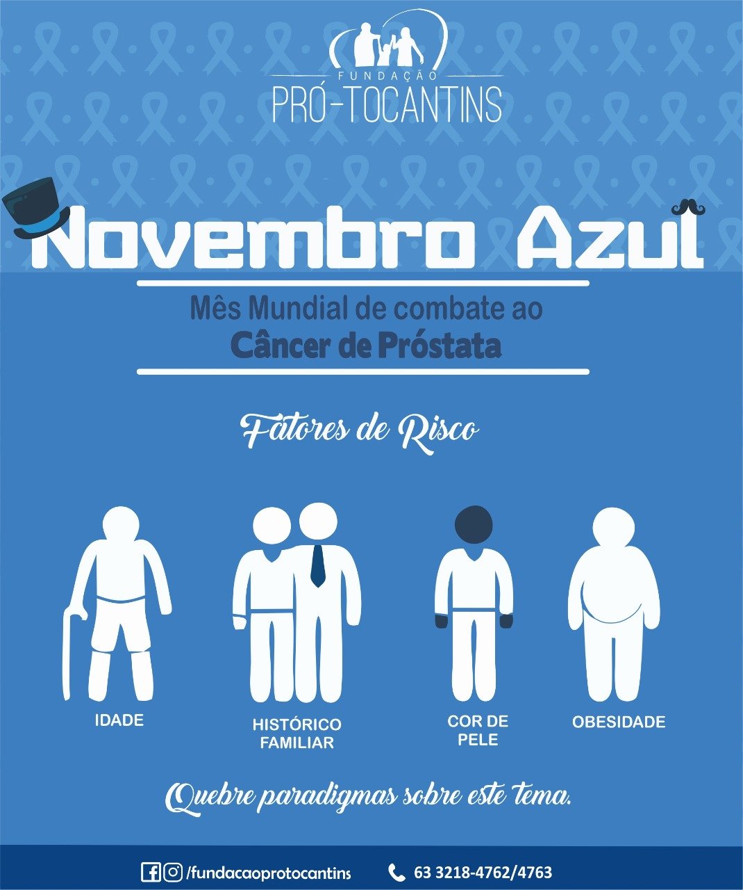 Novembro Azul: O Mês do Combate ao Câncer de Próstata