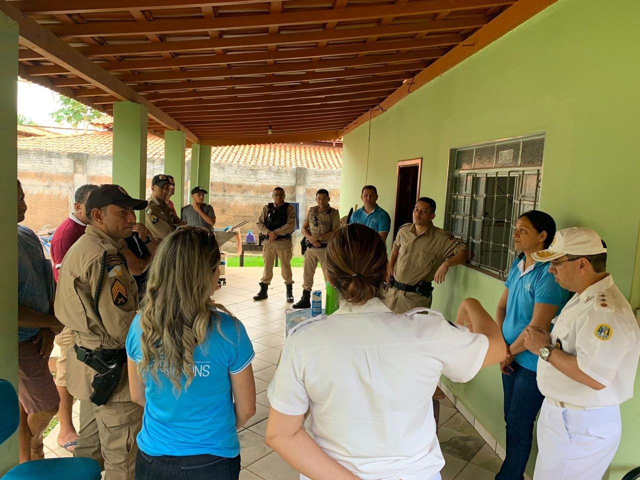 Fundação Pró-Tocantins e 2º BPM realizam etapa do projeto Batalhão Saúde