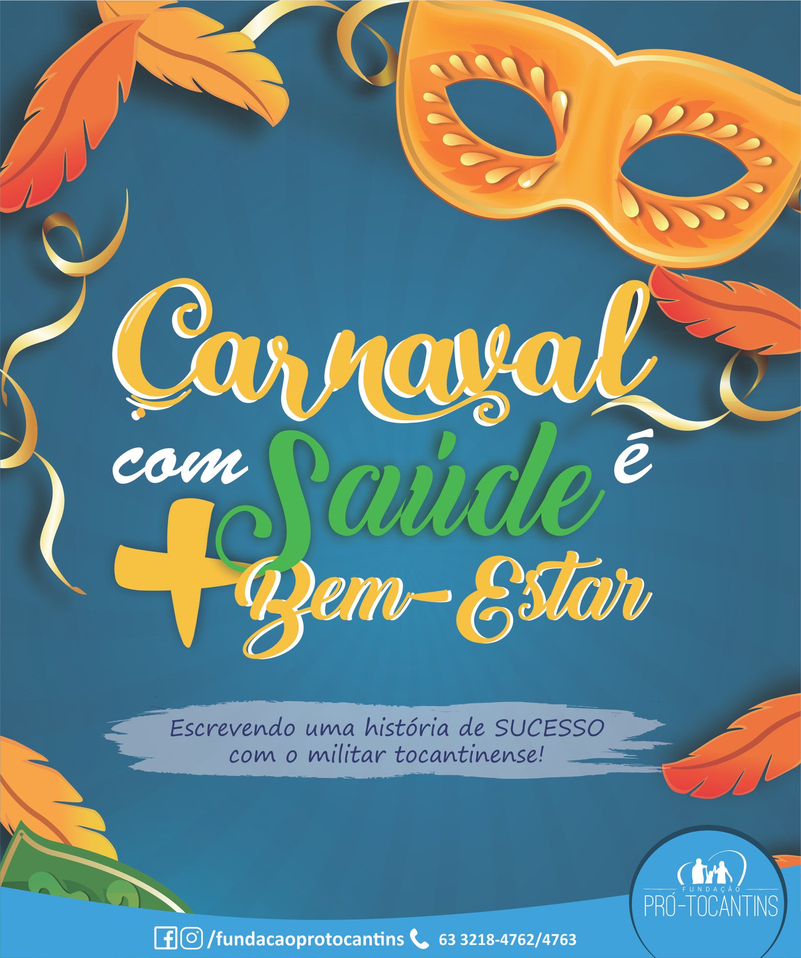 Fevereiro o Mês do CarnaSaúde