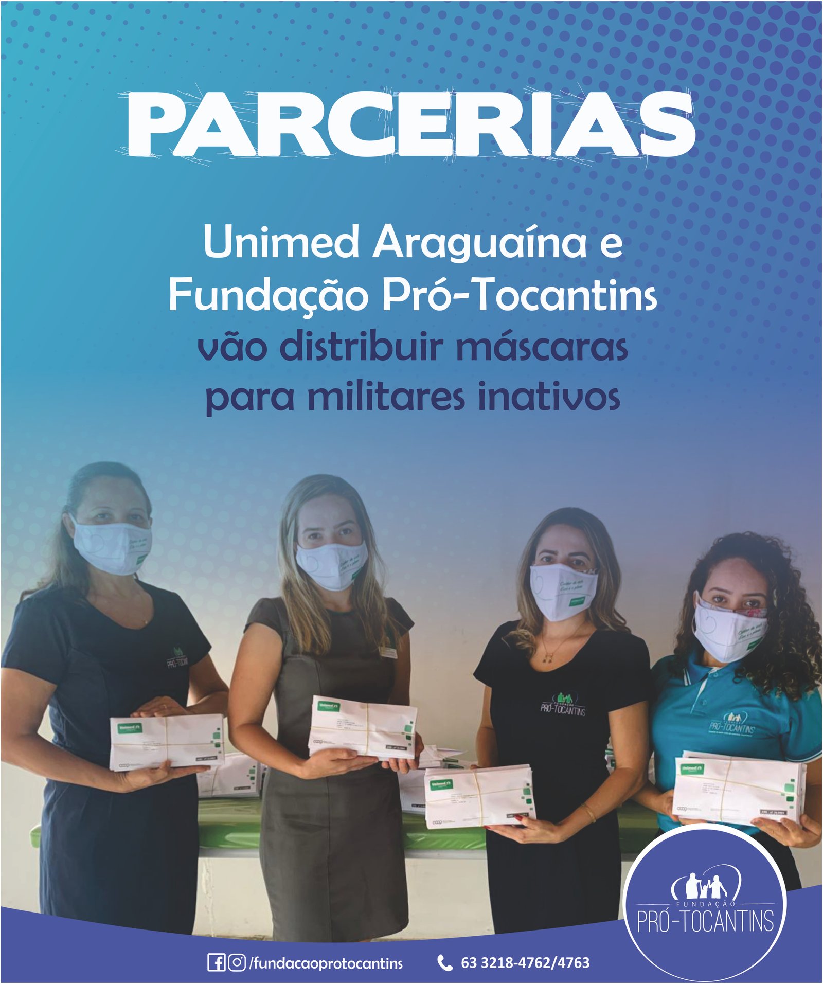 Parcerias reforçam a proteção dos militares na pandemia