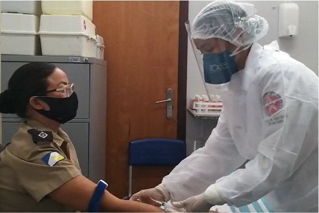 Distribuição de insumos garantirá a realização de 750 testes de Covid-19 em militares