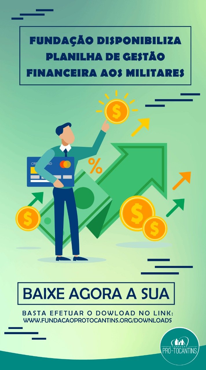 Fundação disponibiliza Planilha de Gestão Financeira aos militares