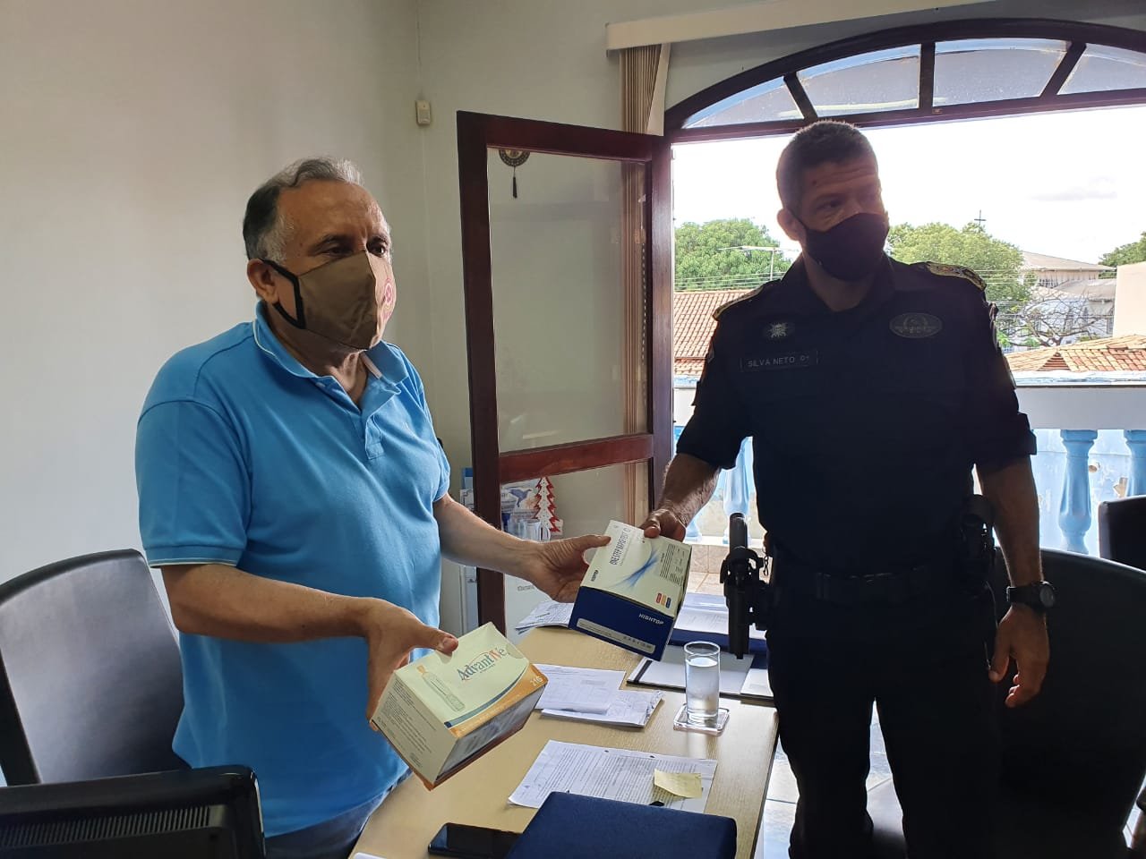 Fundação Pró-Tocantins realiza a entrega de 240 testes rápidos de Covid-19