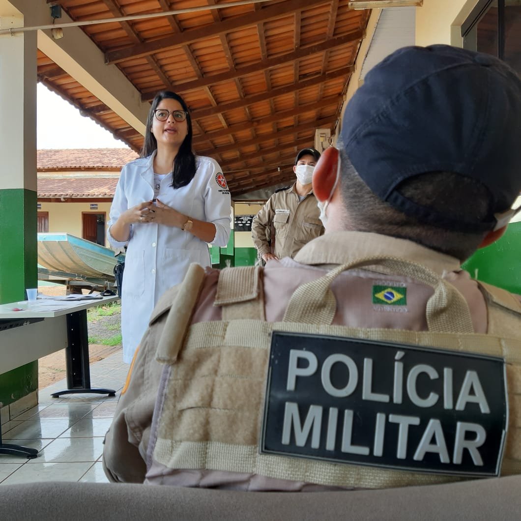 Psicóloga da Fundação realiza palestras com policiais da 5° CIPM