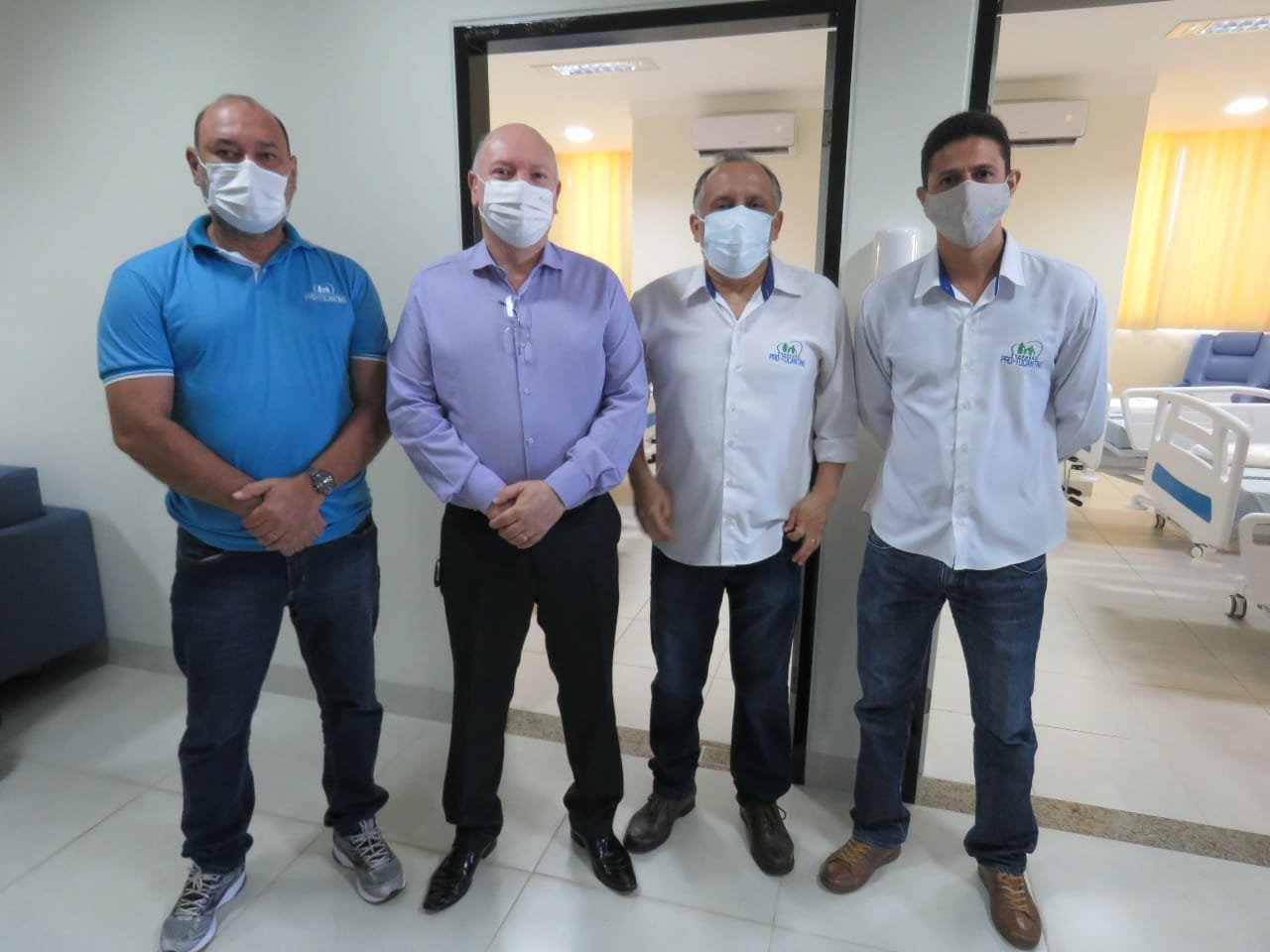 Diretoria da Fundação Pró-Tocantins prestigia inauguração de Leitos da Unimed