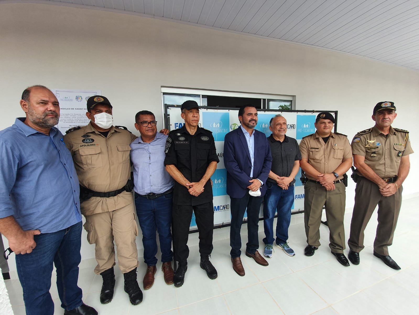 Fundação Pró-Tocantins e PMTO inauguram Centro de Saúde do 6°BPM