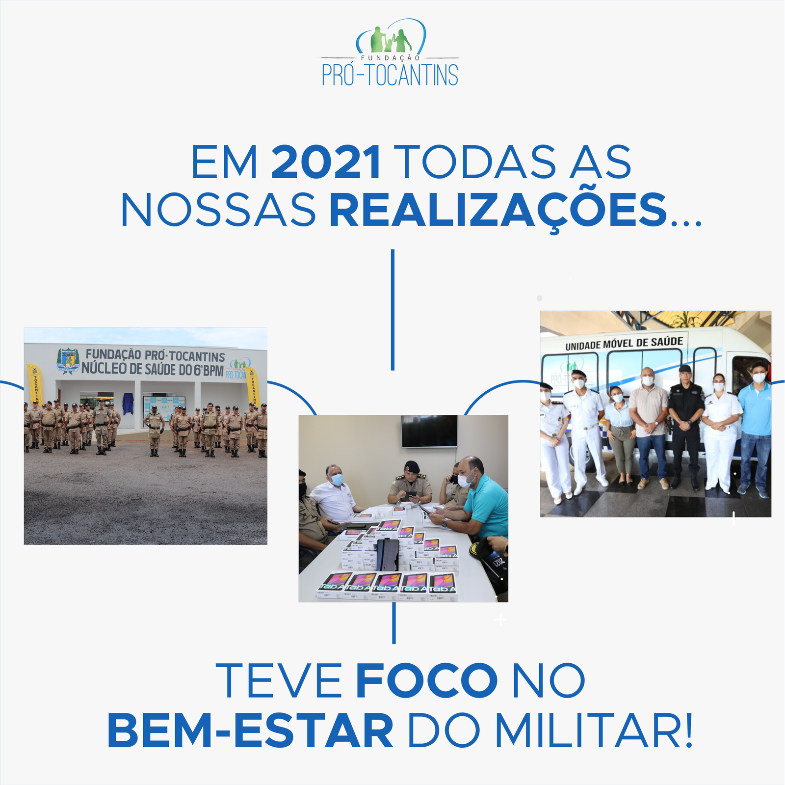 Realizações da Fundação Pró-Tocantins em 2021