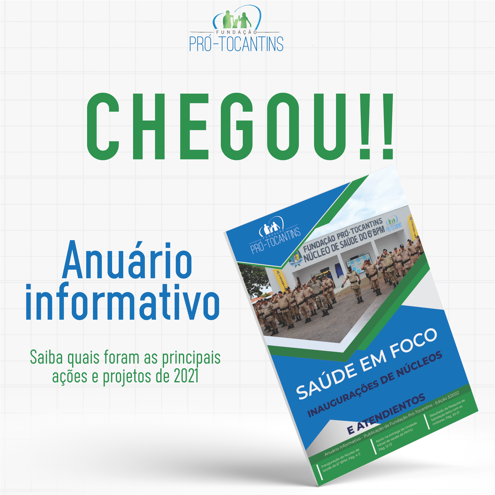 Anuário Informativo mostra as principais ações de 2021