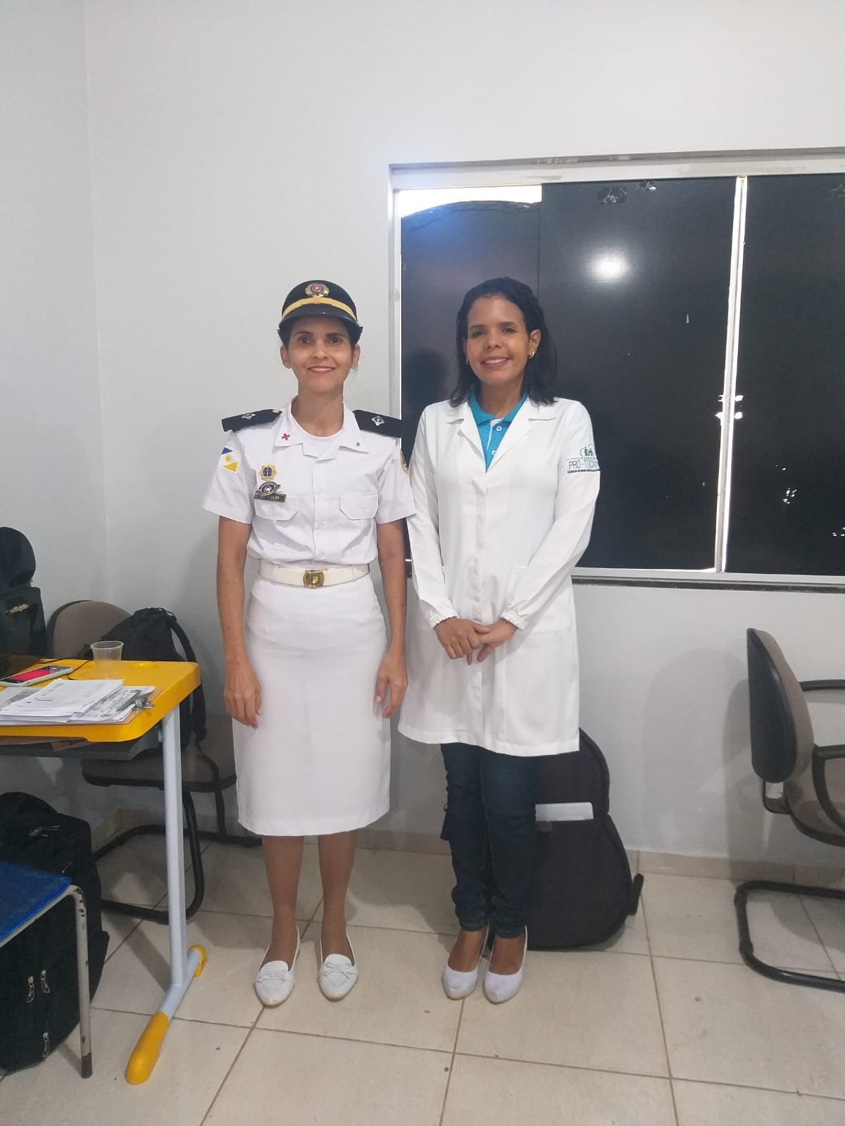 Nutricionistas apresentam os benefícios da boa alimentação para Alunos Soldados