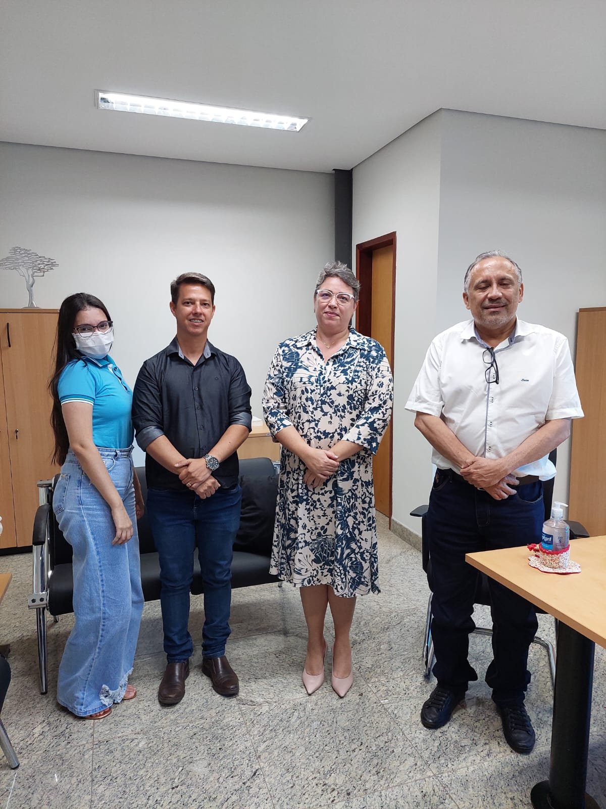 Presidente da Fundação Pró-Tocantins visita Doutora Márcia Stefanello Valente, Promotora da 30ª Promotoria Pública do Tocantins