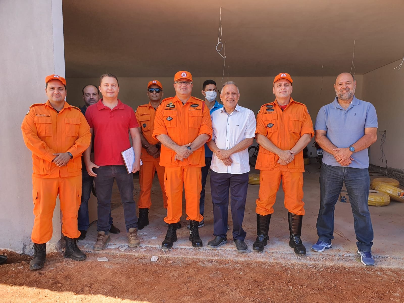 Comandante do BM e CHEM visitam nova sede da Fundação Pró-Tocantins