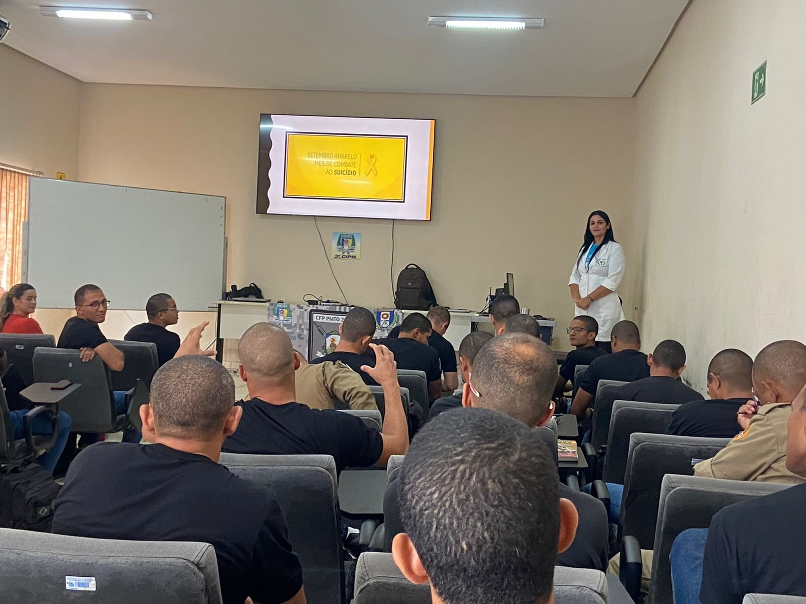 Fundação Pró-Tocantins promove ação de prevenção ao suicídio na 3ª CIPM em Colinas