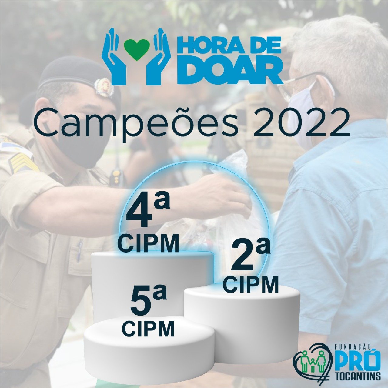 Resultado Projeto Hora de Doar:  A esperança está na nossa união