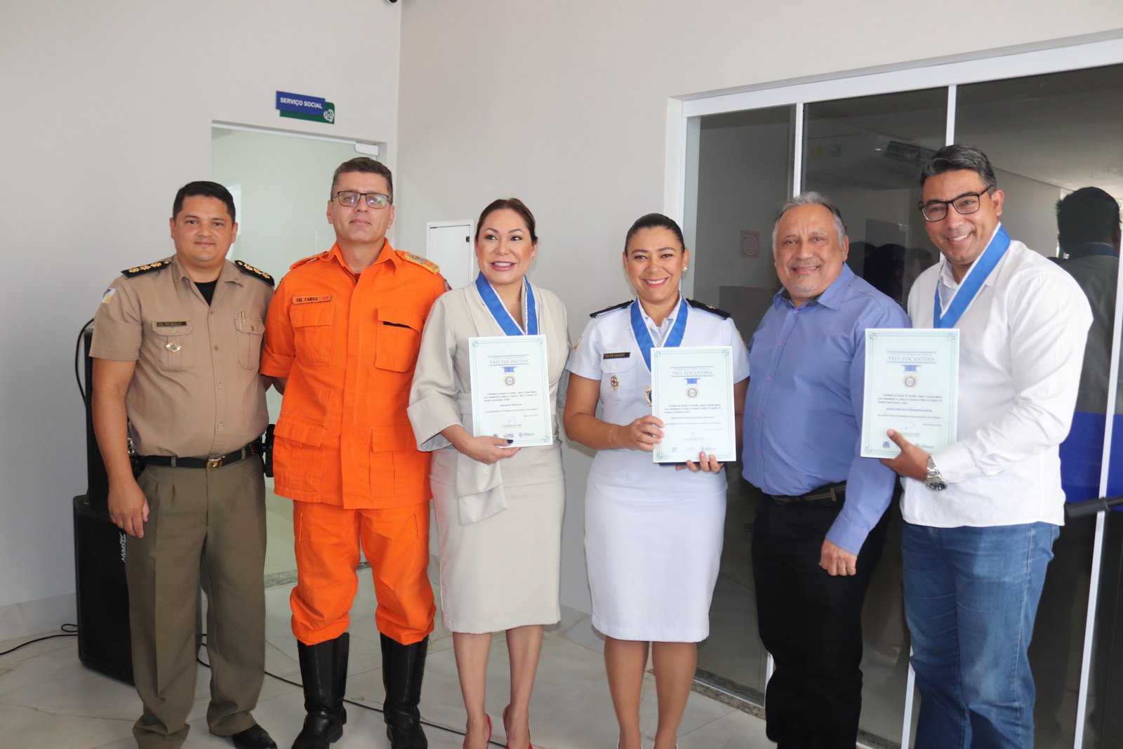 Fundação Pró-Tocantins realiza entrega de Comenda a militares e civis