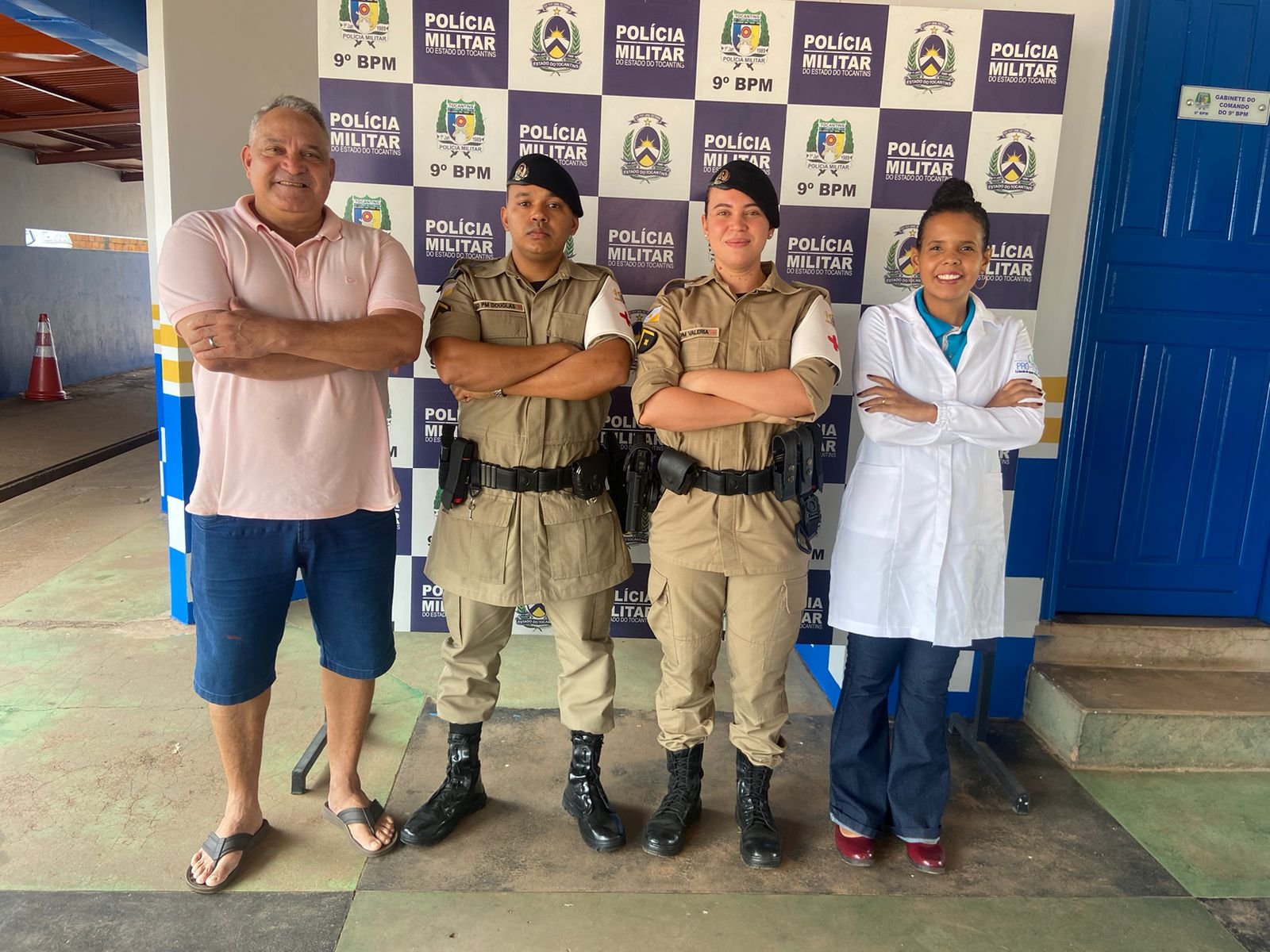 Unidade Móvel de Saúde atende militares do interior do Tocantins