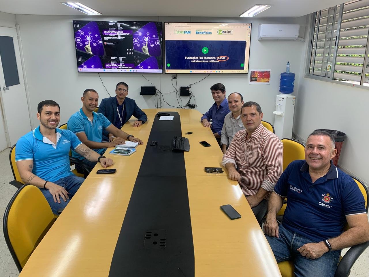 Membro da Diretoria da Pró-Tocantins visita Fundação 193