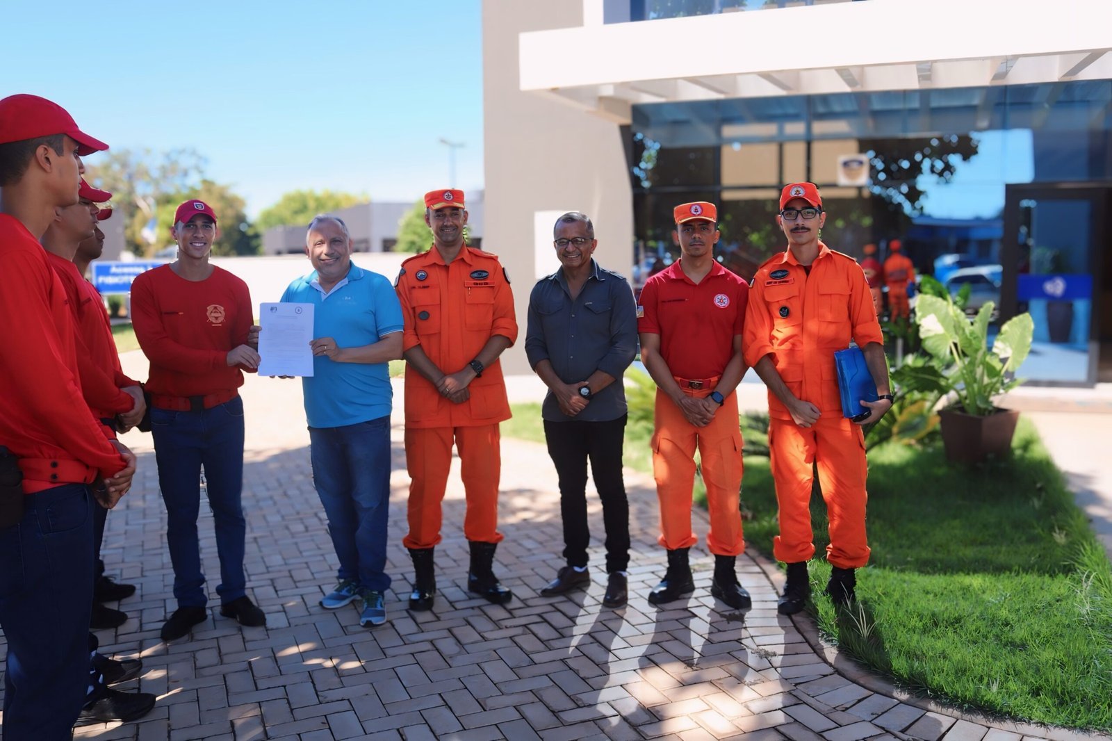 Fundação Pró-Tocantins recebe turma do CFO 2024 do CBMTO em suas dependências, e apresenta benefícios da filiação aos cadetes