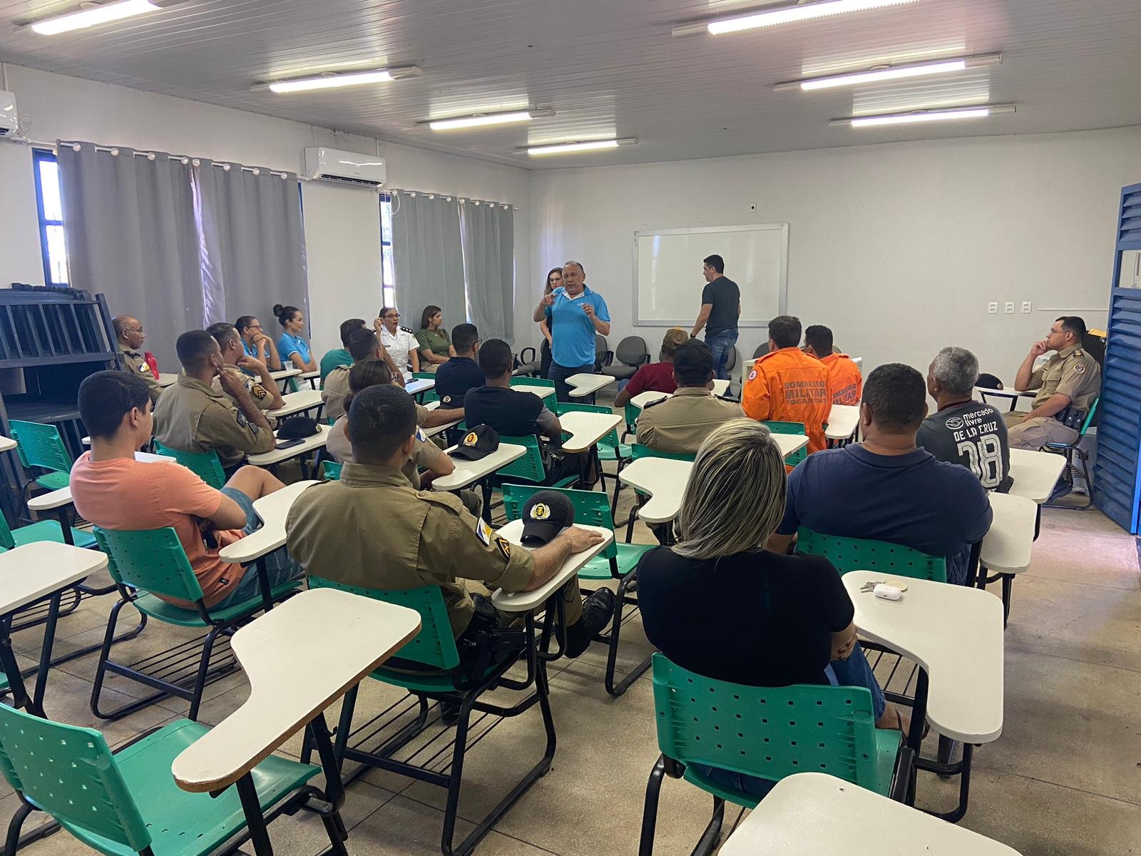 Diretor-presidente da Fundação Pró-Tocantins visita 11ºBPM da PM-TO