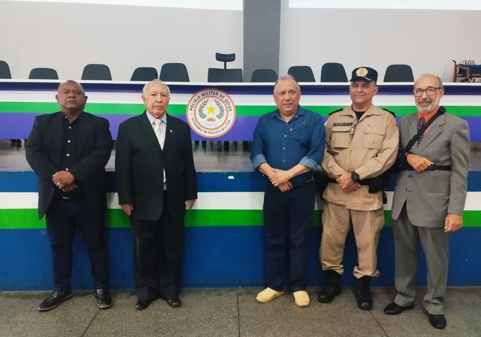 Diretor-presidente da FPTO participa de solenidade na Academia de Polícia Militar do Goiás
