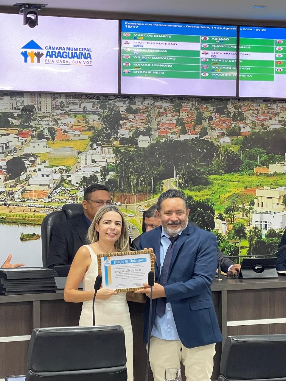 Moção de Aplausos reconhece trabalho da FPTO na Região Norte