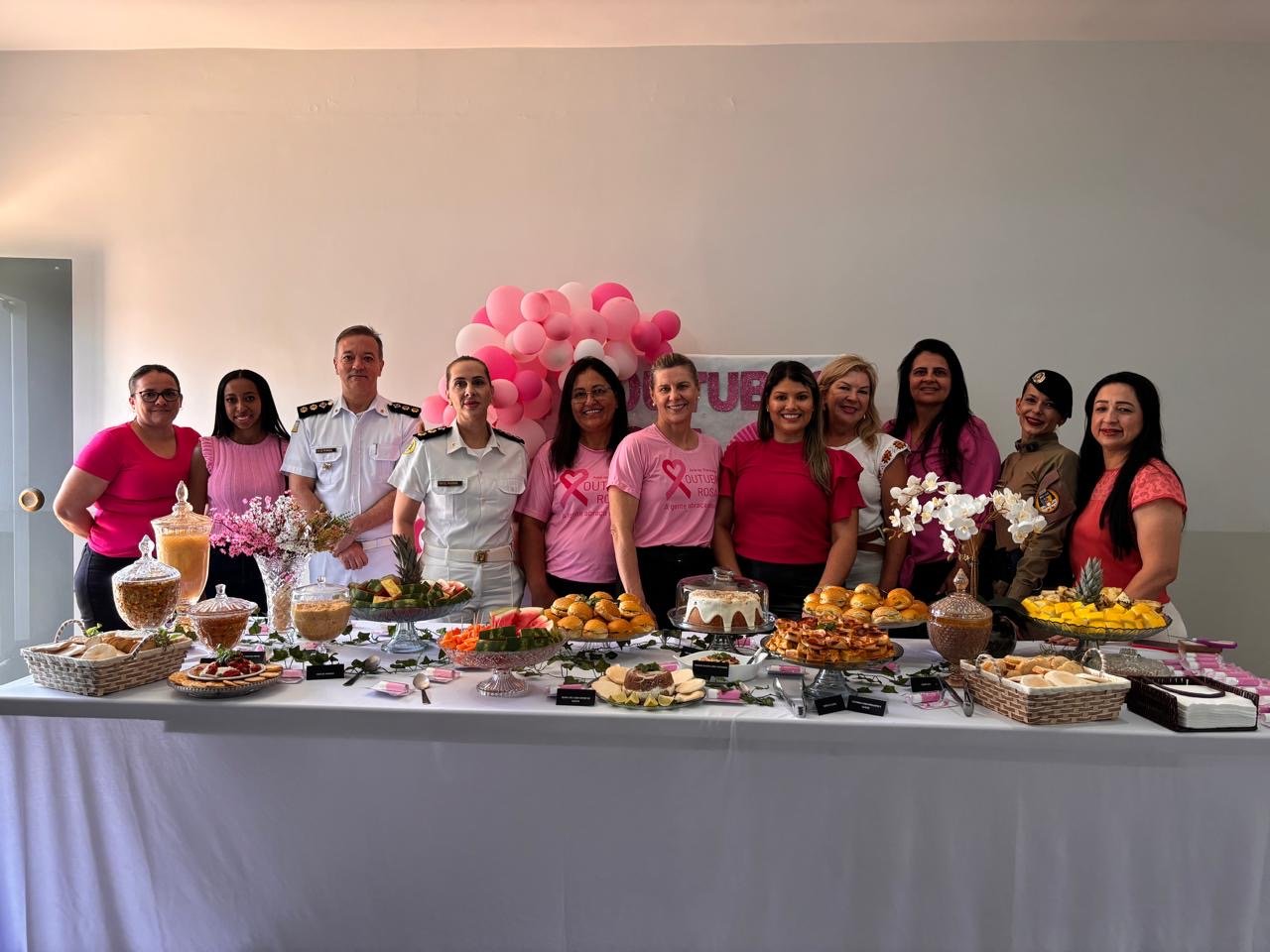 FPTO apoia ação em prol da Campanha Outubro Rosa no 4° BPM