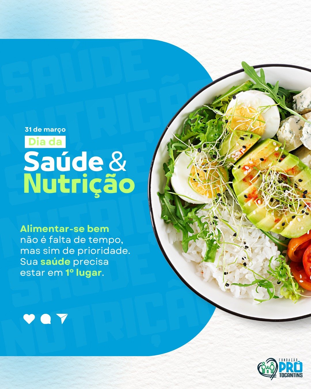 Dia da Saúde e Nutrição: como a alimentação equilibrada impacta a qualidade de vida