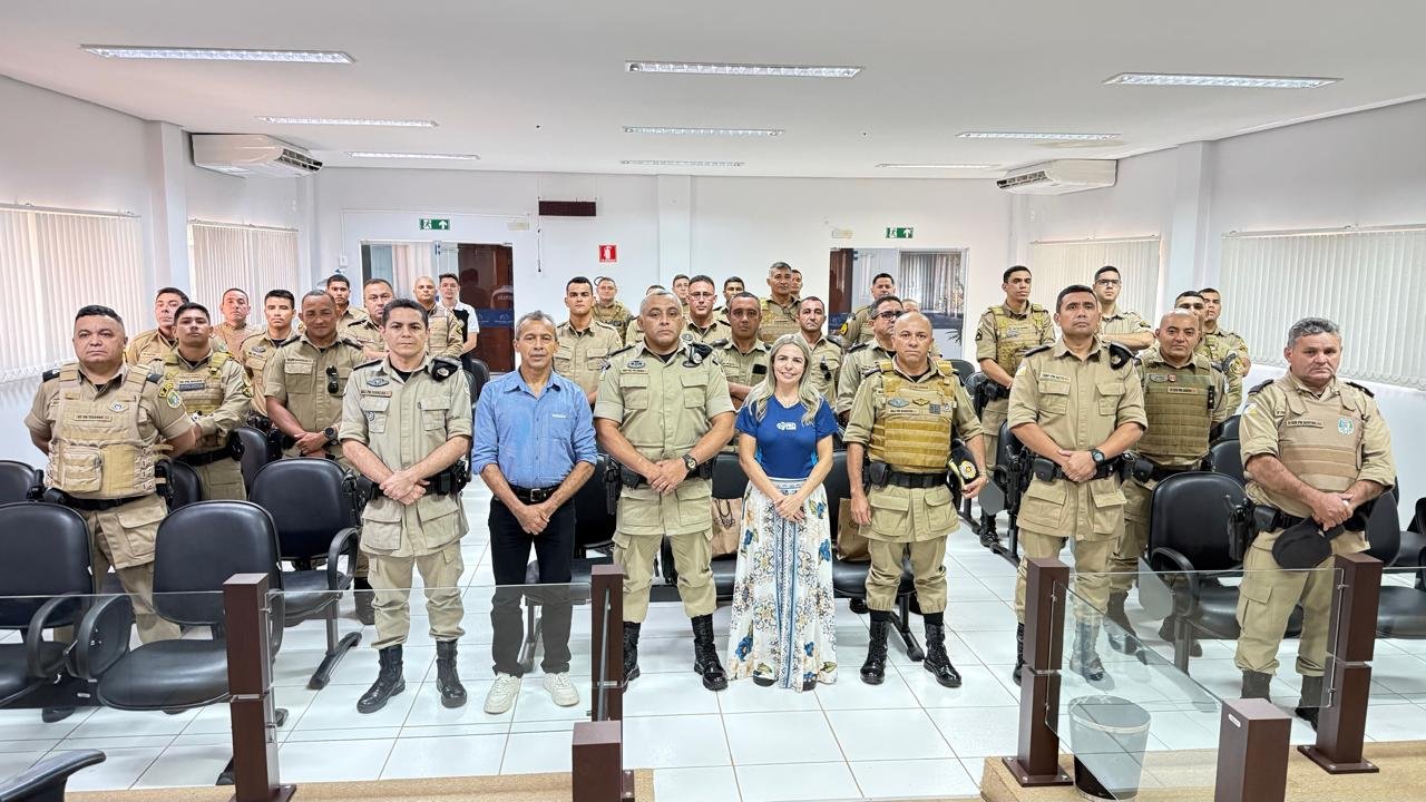 Projeto da Fundação Pró-Tocantins – Regional Norte visita 3ª CIPM em Goiatins