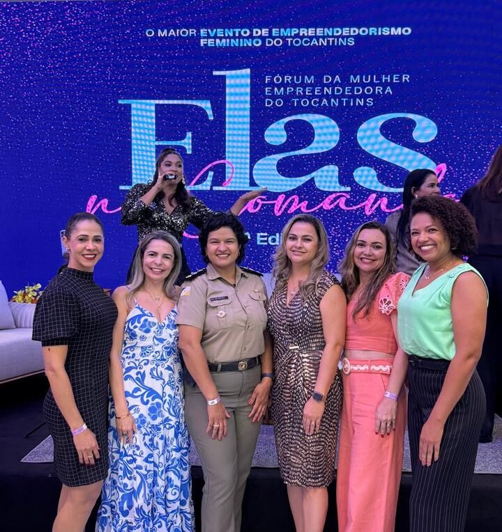 Fundação pró-Tocantins promove participação de policiais e bombeiras militares no 2º Fórum “Elas no Comando” em Palmas